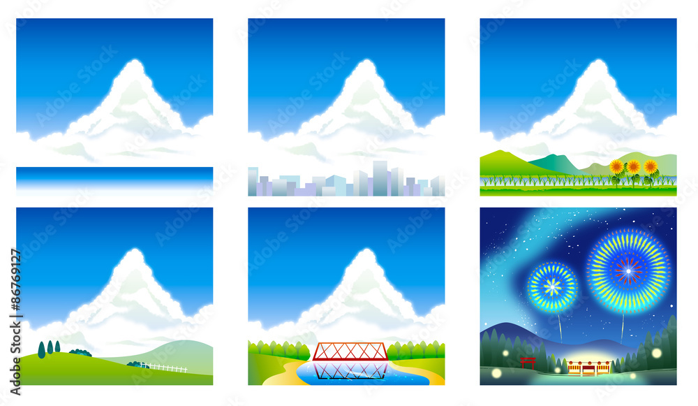夏の風景