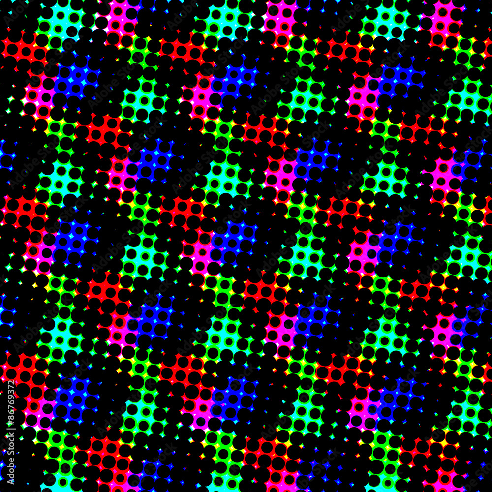 Obraz premium colorful halftone background