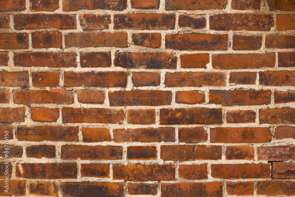 Obraz premium レンガの壁の背景 Brick wall background