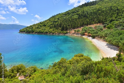 Horgota beach in Kefalonia island