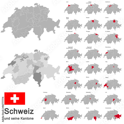 Switzerland and cantons