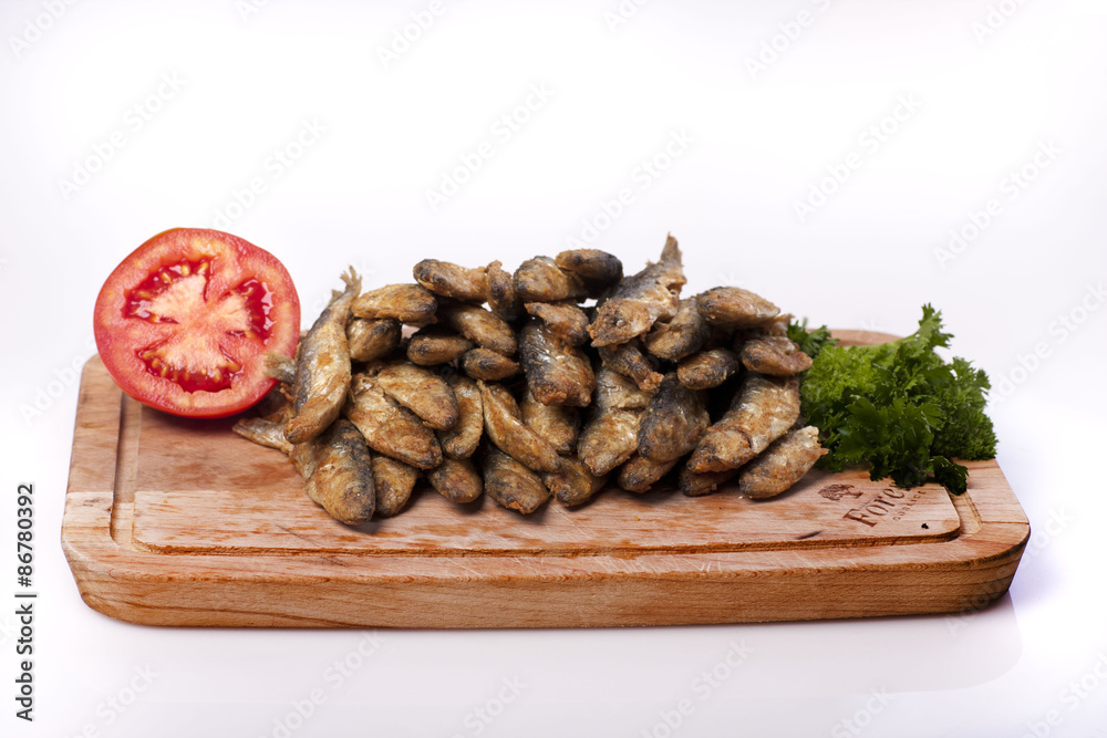 Fried sprat Fried sprat