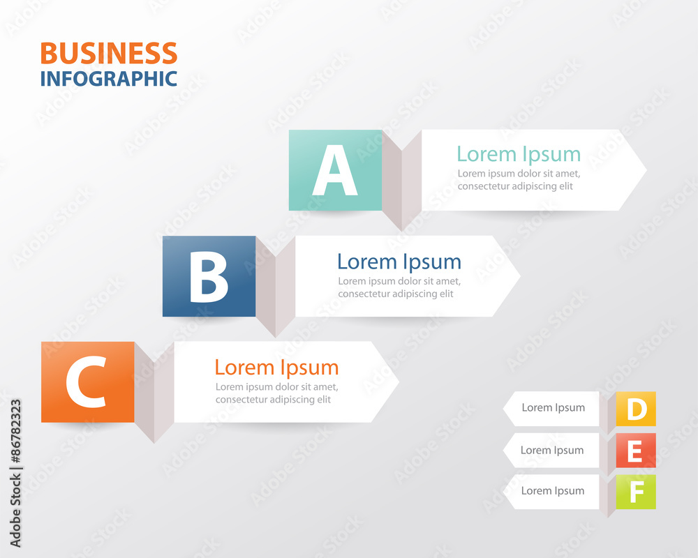 vector business infographic for business.vector eps 10 editable
