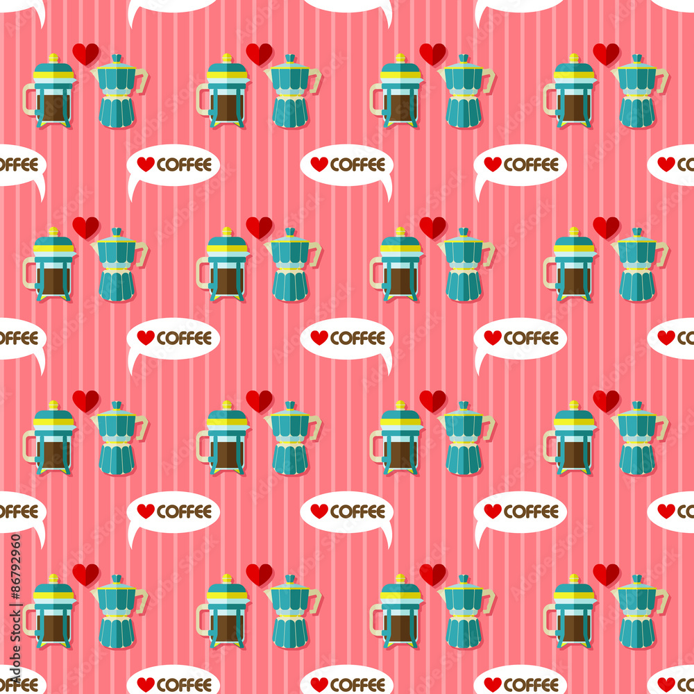 coffee maker seamless pattern coffee maker seamless pattern