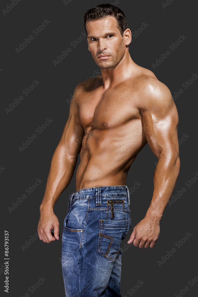 Fototapeta premium Muscle man