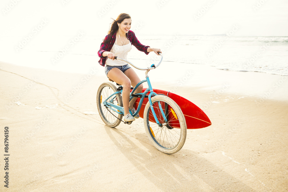 Fototapeta premium Going to Surf