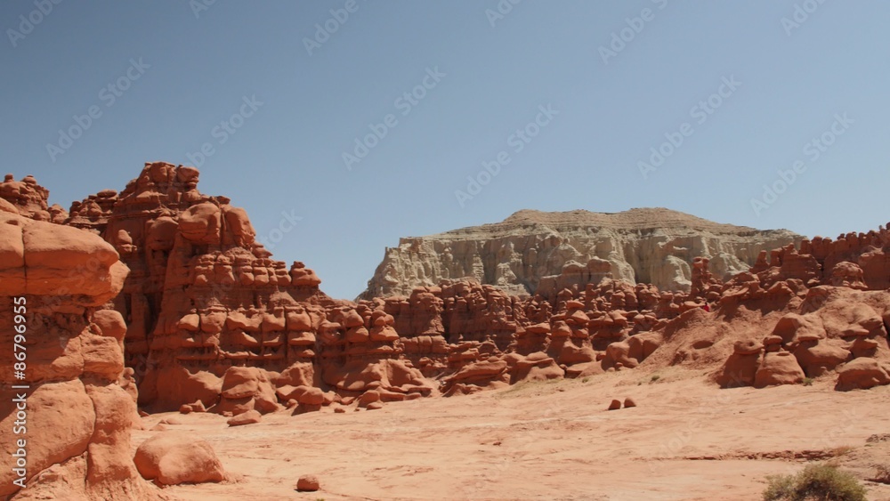 Strange Goblin Valley State Park in southern Utah Strange Goblin Valley State Park in southern Utah
