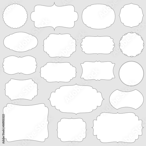 collection retro labels