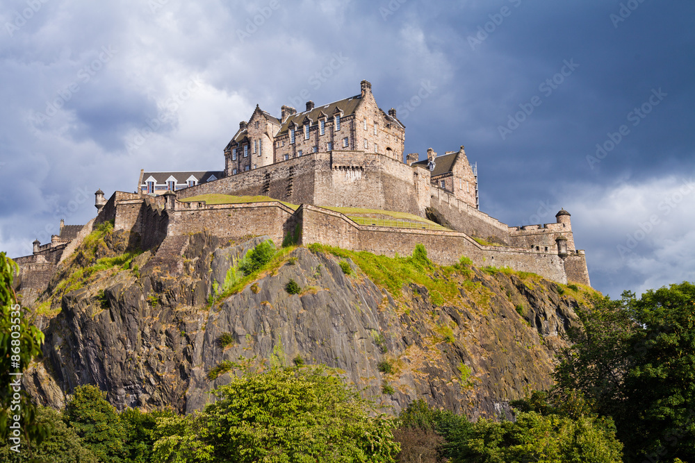 Naklejka premium Edinburgh Castle