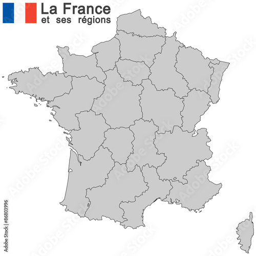 Quadro em tela country France silhouette