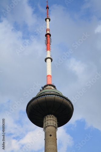 Vilnius TV Tower,fragment photo