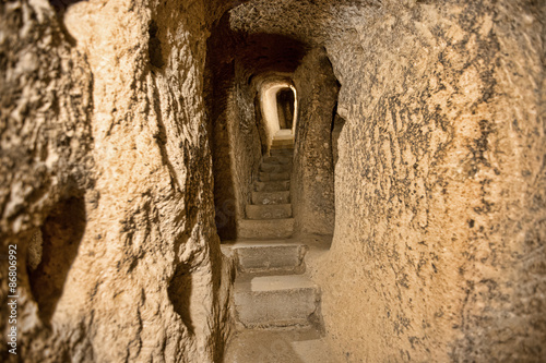  cave city in Cappadocia Turkey