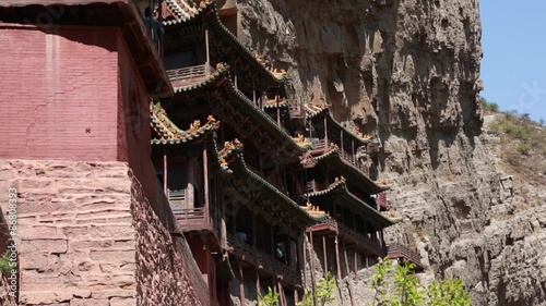the hanging temple monastery at datong china dolly