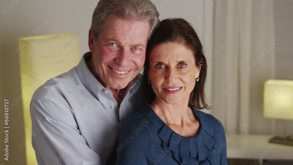 Portrait of happy senior couple smiling Portrait of happy senior couple smiling