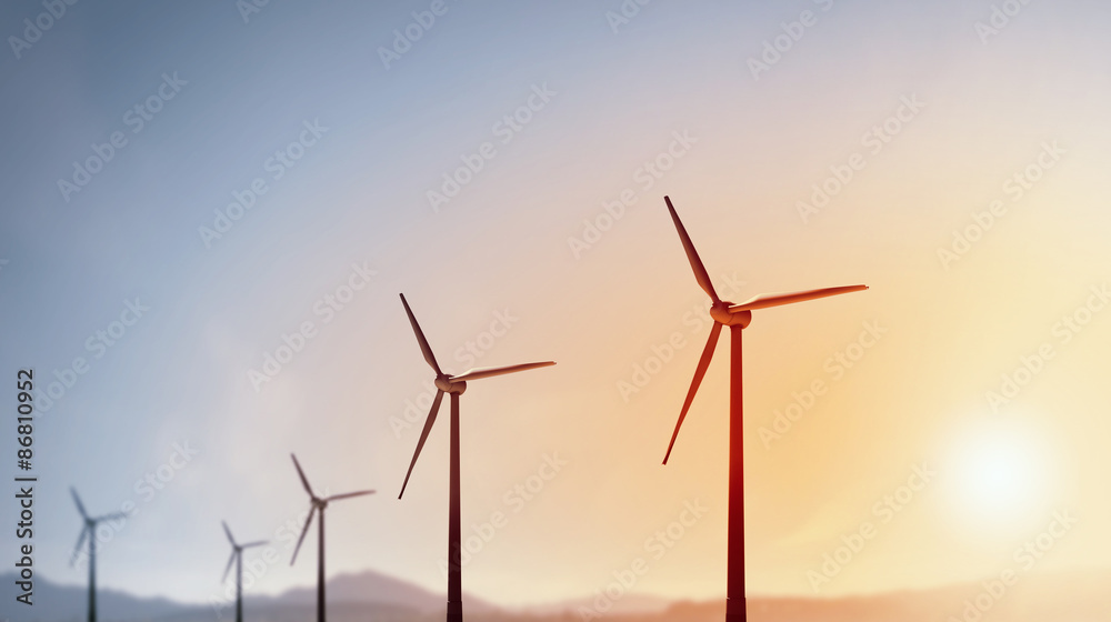 Fototapeta premium Wind energy