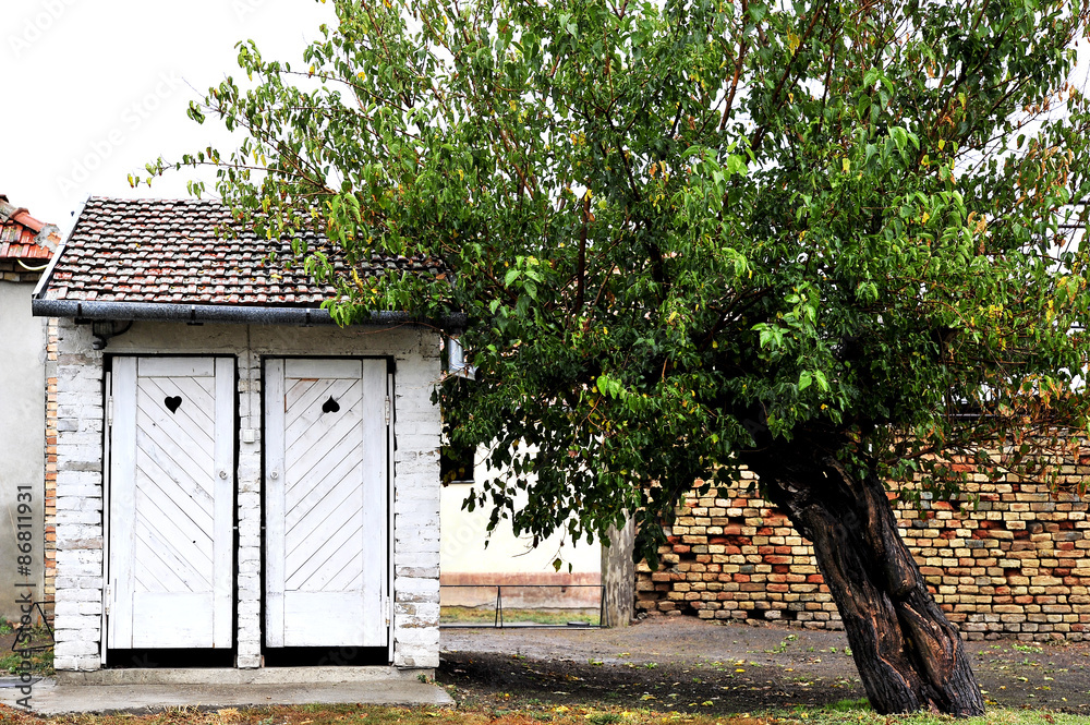 Fototapeta premium old toilet