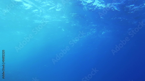 Wallpaper Mural View of wavy water surface from the depth Torontodigital.ca