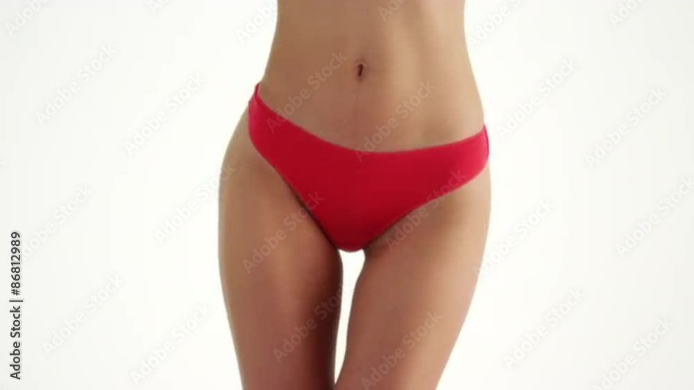 Chinese woman in red underwear Chinese woman in red underwear