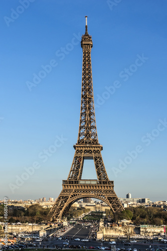 Eiffel Tower (La Tour Eiffel). Paris, France.  © dbrnjhrj