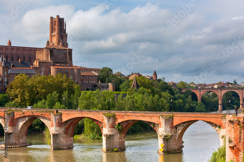 View of the Albi, France