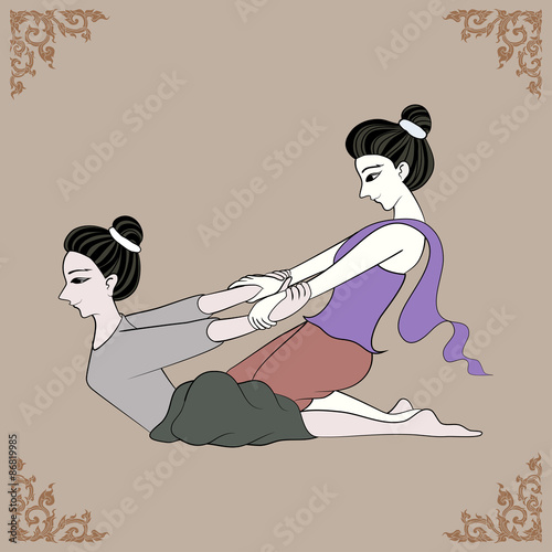 Thai massage