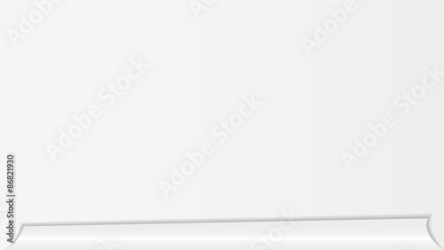 White Paper.  Vector illustration