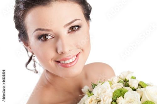 Decoration  bride  flower.