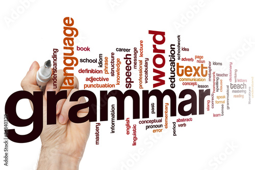 Fotografi Grammar word cloud
