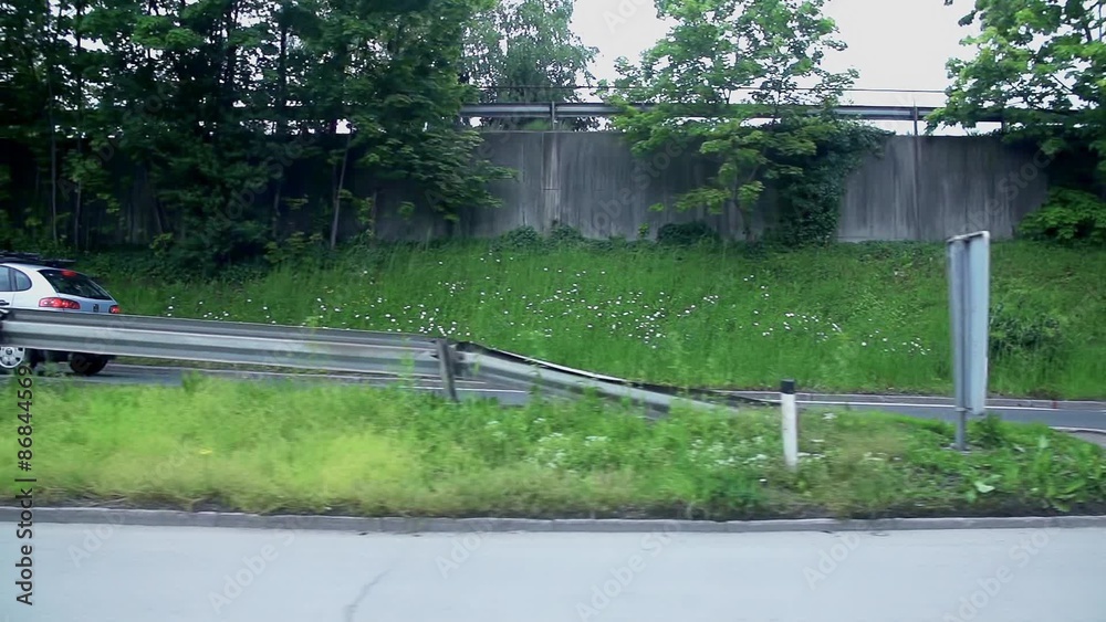 SLOW MOV: Cars Leaving AC SLOW MOV: Cars Leaving AC