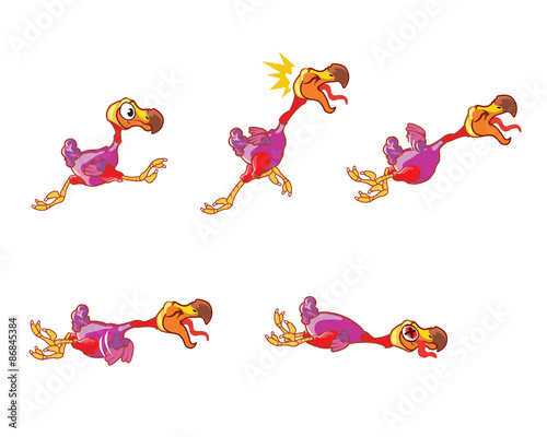 Falling Dodo Animation Sprite
