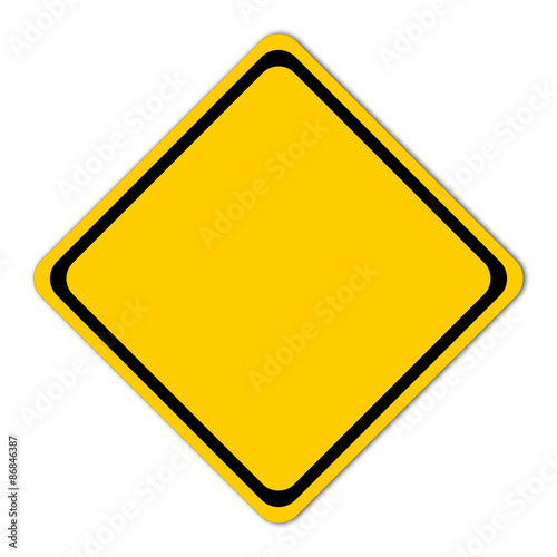 Free Download Warning road sign - GFXLoad