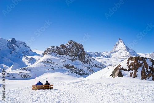 zermatt, switzerland, matterhorn, ski resort © alice_photo
