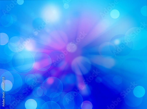Blurred bokeh abstract nature background