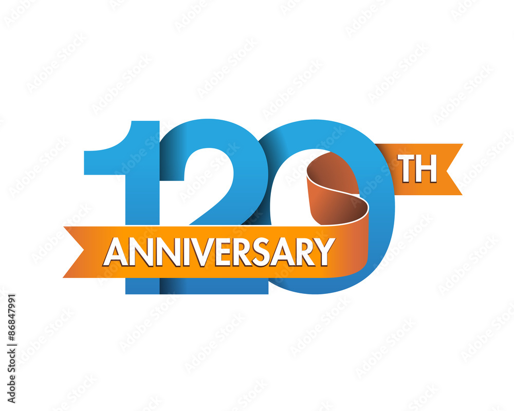 anniversary logo modern 120 anniversary logo modern 120