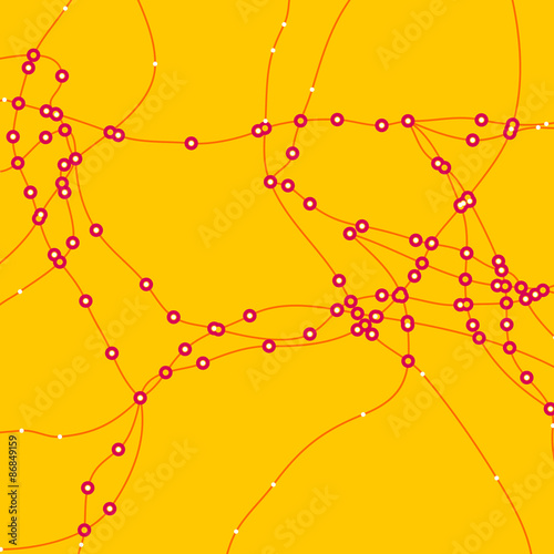 Background with grid of dotted lines