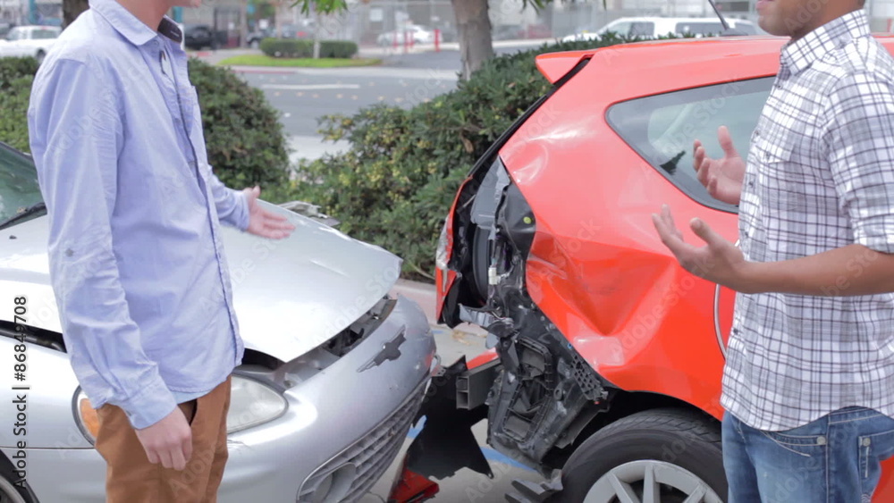 Two Drivers Arguing After Traffic Accident Two Drivers Arguing After Traffic Accident
