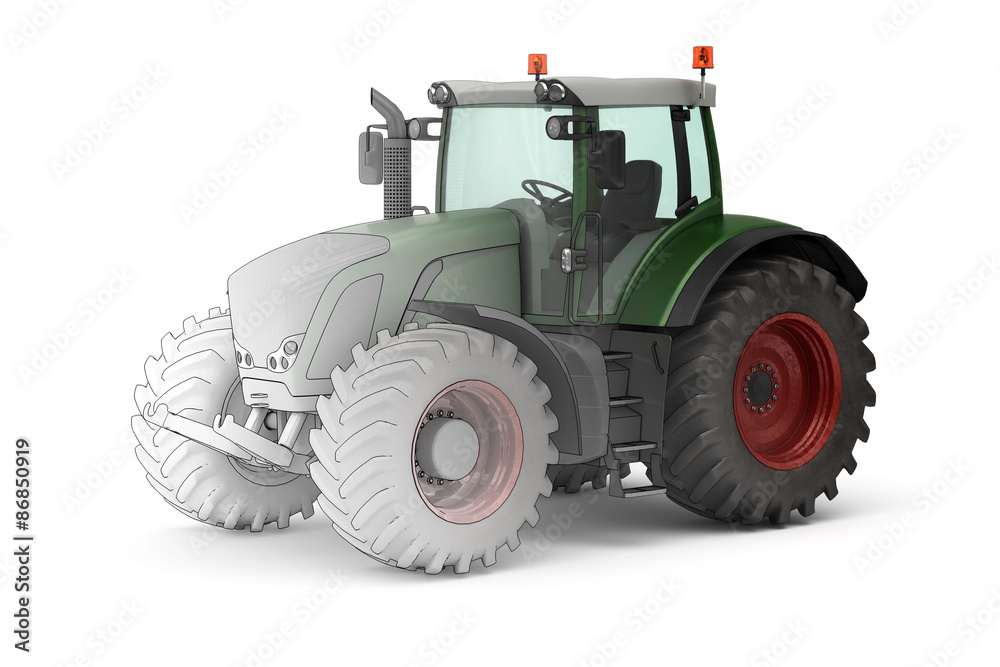 Moderner Traktor (mix)