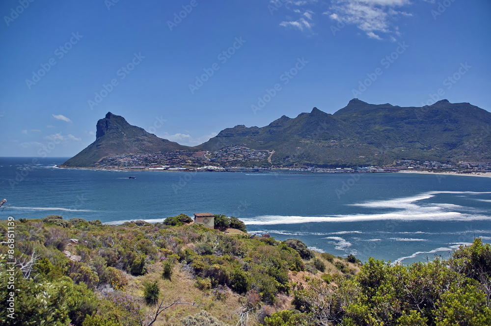 Chapman's Peak Drive. Hout bay coastline.