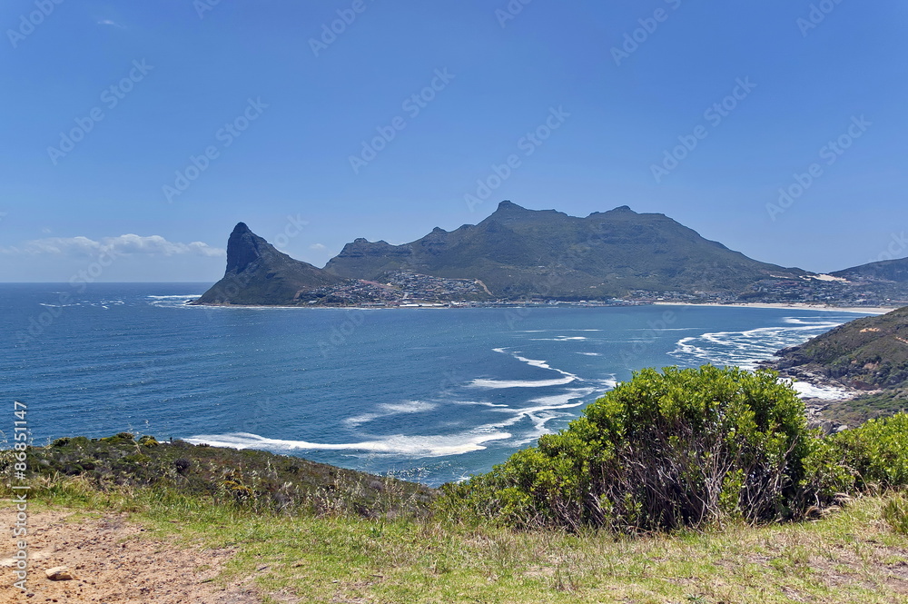 Fototapeta premium Chapman's Peak Drive. Hout bay coastline.