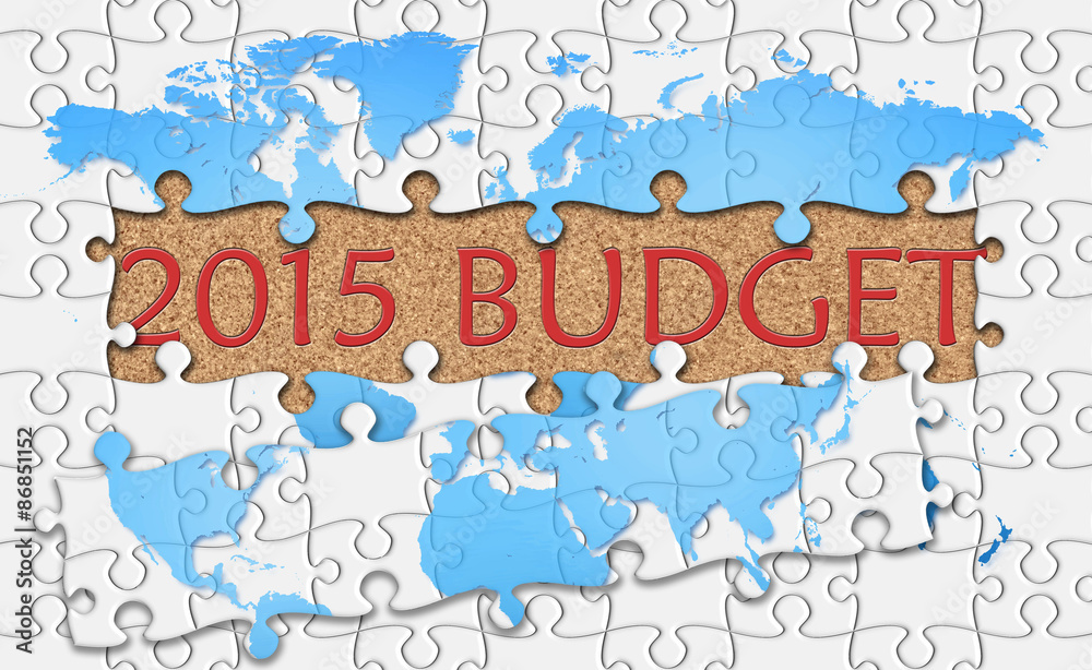 Jigsaw puzzle reveal word 2015 budget