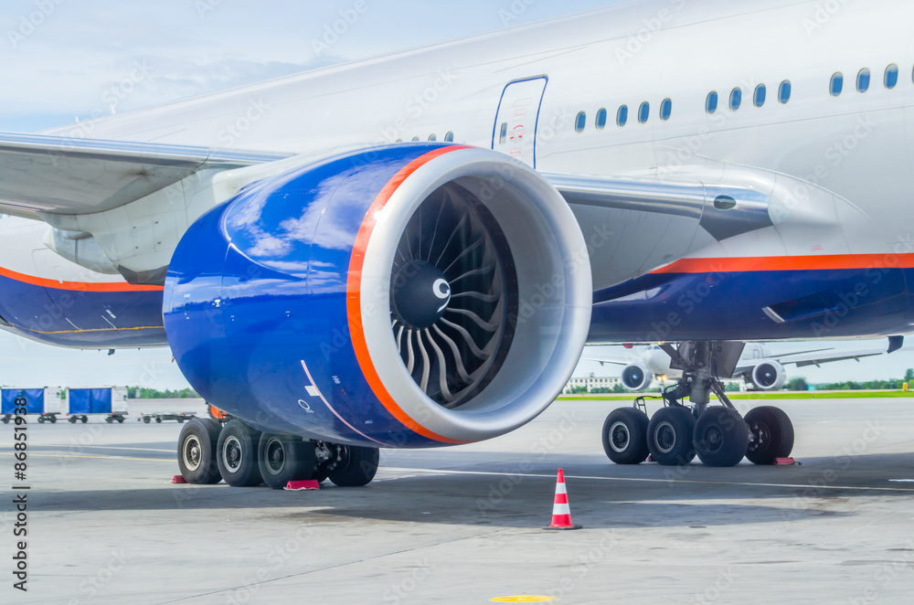 Obraz premium turbine aircraft