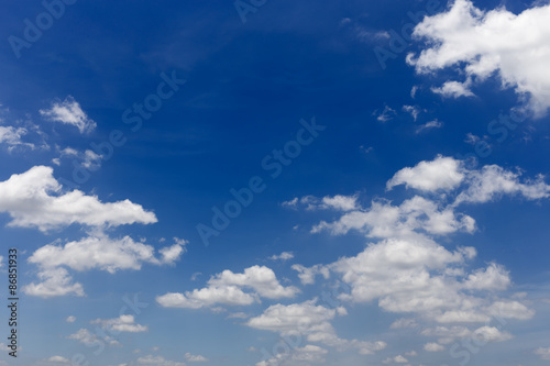 Cloud in the clear sky