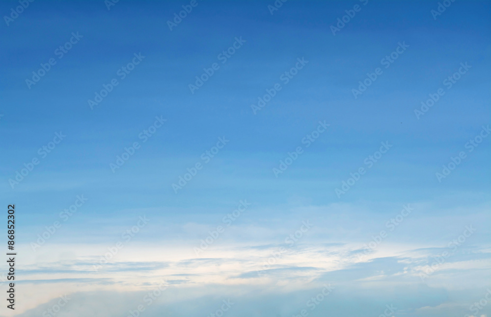 blue  sky and clouds  background