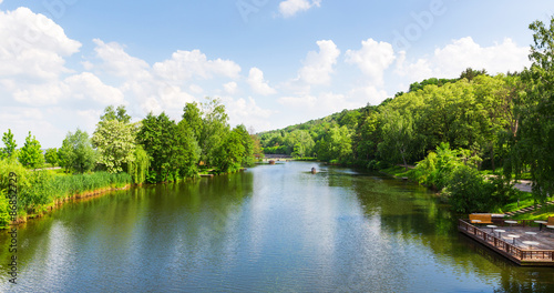 River in the park