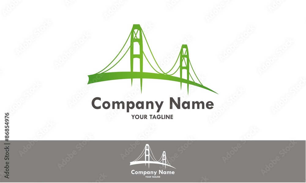 Logo Design Gate Stock Vector | Adobe Stock