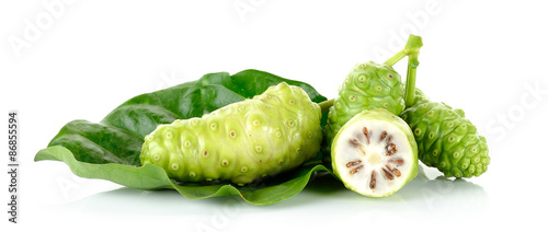 Exotic Fruit - Noni isolated on the white background