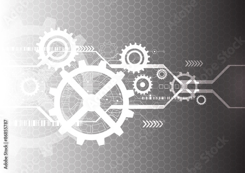 vector digital speed technology, abstract background