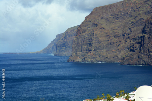 los gigantes isola di tenerife canarie photo