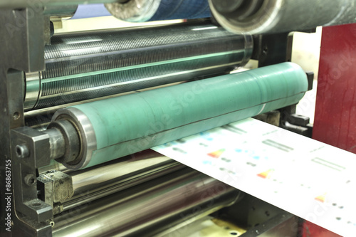 Printing labels on Label Printing machine