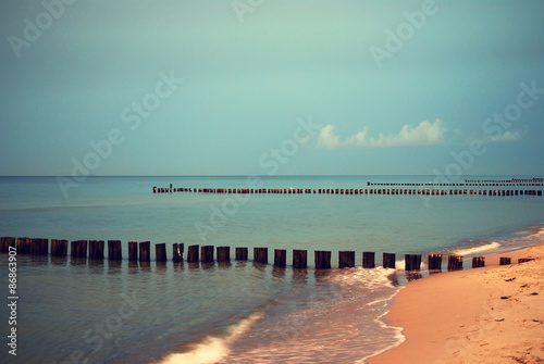 Baltic sea twilight